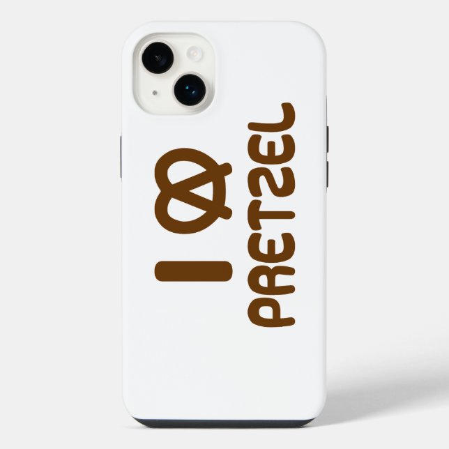 Funda Para iPhone Amo La Pretzel (Reverso)