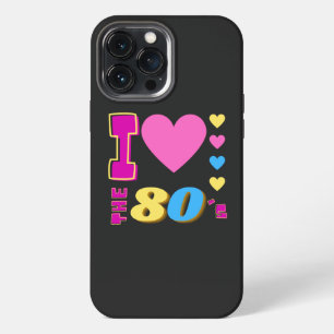 Funda Para iPhone 13 Pro Max Amo los 80