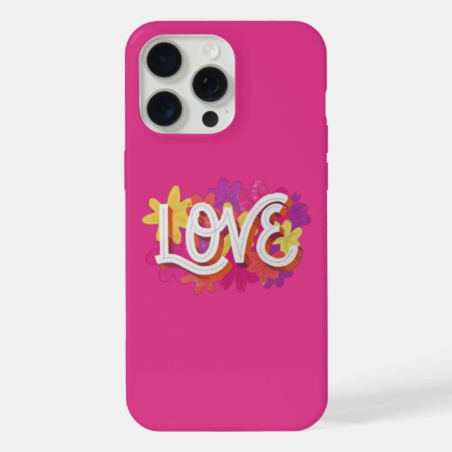 FUNDA PARA iPhone AMOR (Reverso )