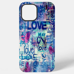 Funda Para iPhone 12 Pro Max Amor, CORAZÓN, estuche para iPhone Funda-Mate