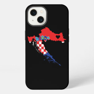 Amor Croacia Regalo Orgullo Croata Corazón