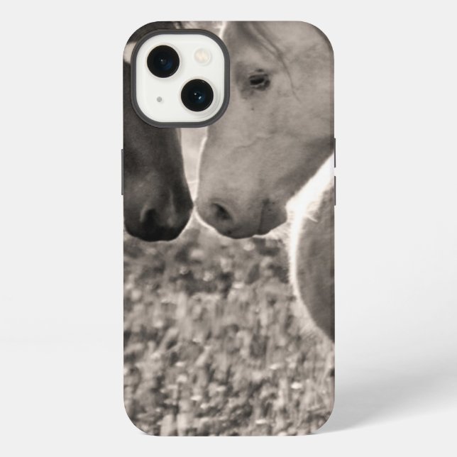 Funda Para iPhone Amor de caballo (Reverso )