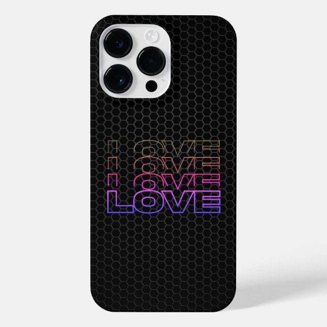 Funda Para iPhone Amor - Edición de Electro (Reverso)