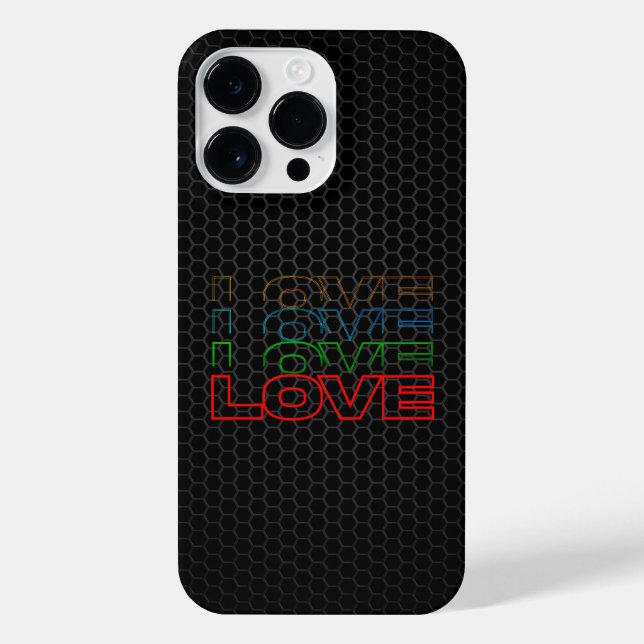 Funda Para iPhone Amor - Edición Retro (Reverso)