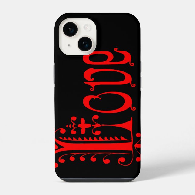 Funda Para iPhone amor elegante (Reverso )