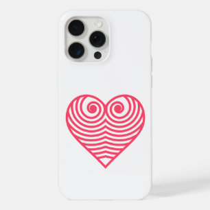 Amor Hipnótico – Corazón Contorneado Rojo Minimali