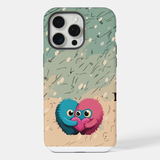 Funda Para iPhone Amor monárquico (Reverso )