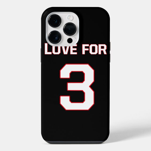 FUNDA PARA iPhone AMOR POR 3 (Reverso )