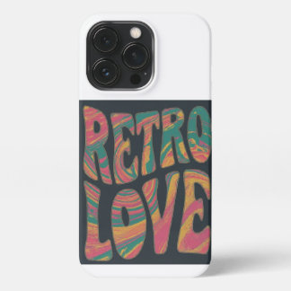 Funda Para iPhone 13 Pro Amor retro