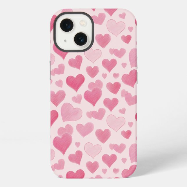 Funda Para iPhone Amor rosa (Reverso )