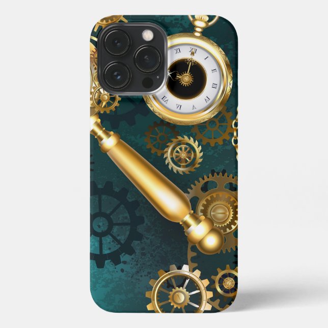 Funda Para iPhone Ampliador en estilo Steampunk (Reverso )