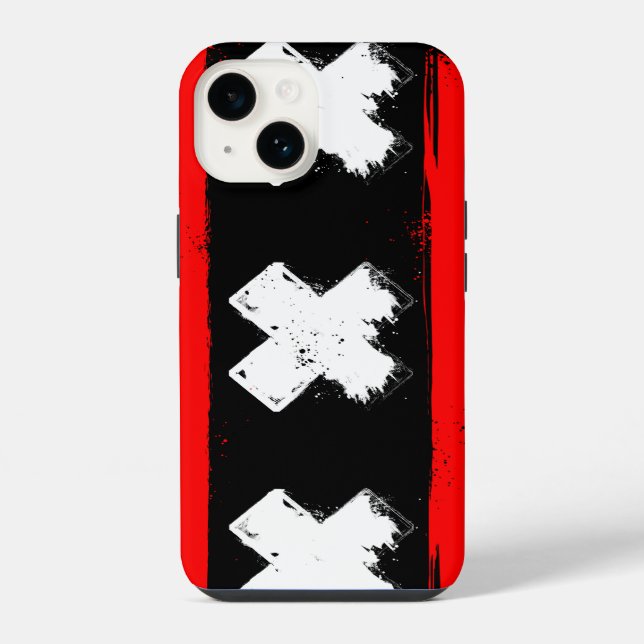 Funda Para iPhone Ámsterdam urbano (Reverso )