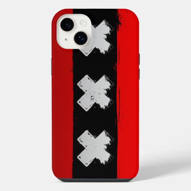 Funda Para iPhone Ámsterdam urbano (Reverso)