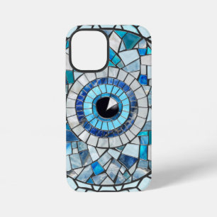 Funda Para iPhone 12 Mini Amuleto de Ojo Maligno Arte Mosaico