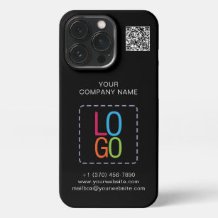 Funda Para iPhone 13 Pro Añadir el código QR del logotipo Personalización e