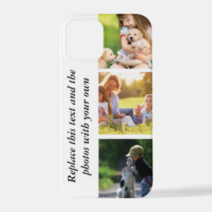 Funda Para iPhone 12 Pro Añadir su propio texto y fotos