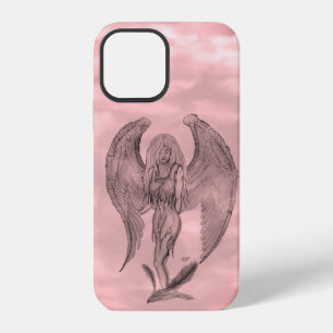 Funda Para iPhone 12 Ángel al estilo tatuaje