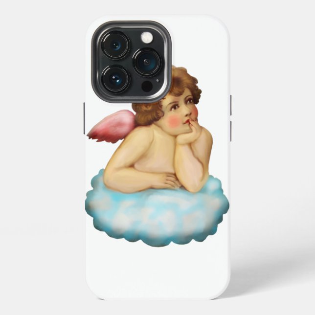 Funda Para iPhone Angel Cloud Cupid (Reverso )