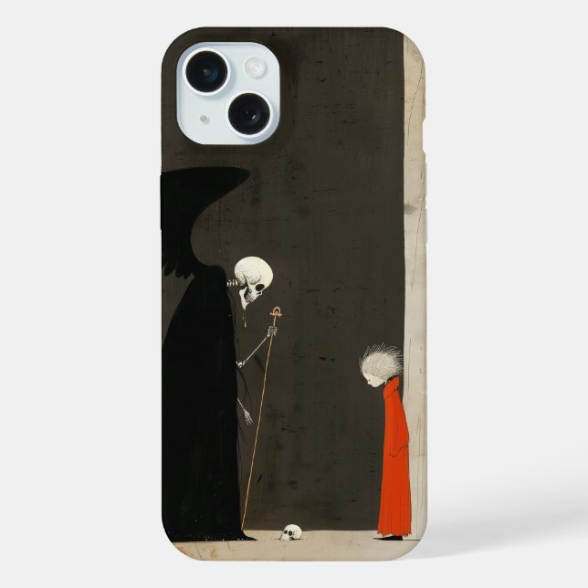 Funda Para iPhone Ángel de la Muerte (Reverso )