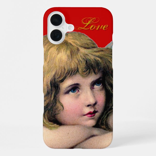 Funda Para iPhone Ángel de la vendimia (Reverso )