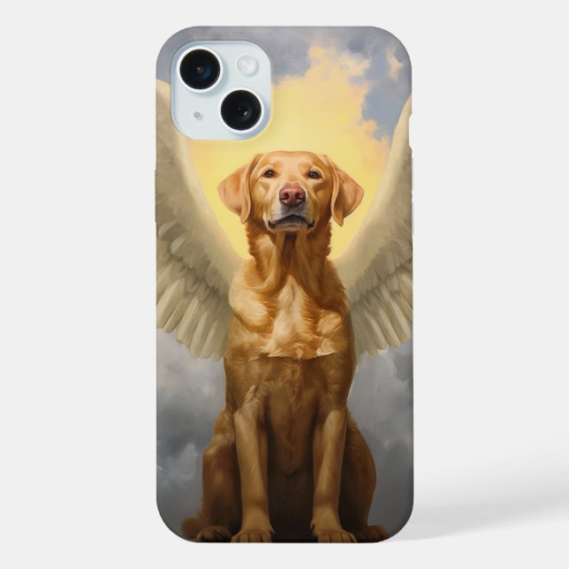 Funda Para iPhone Ángel de laboratorio (Reverso )