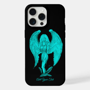 Ángel, diseño negro y verde