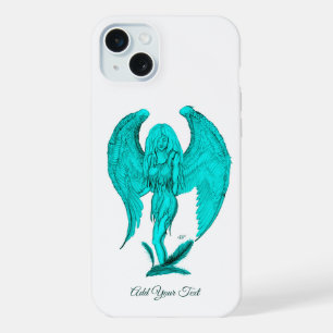 Ángel, diseño negro y verde