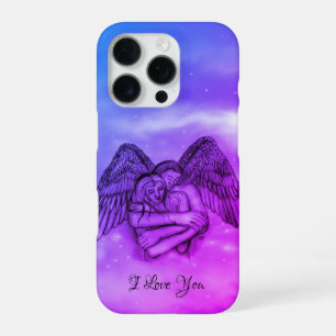 Funda Para iPhone 16 Pro Angel Eros en el amor, te amo