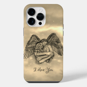 Funda Para iPhone 14 Pro Max Ángel Eros enamorado, te amo