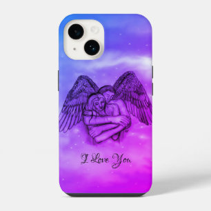 Funda Para iPhone 14 Ángel Eros enamorado , te amo