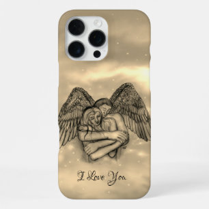 Funda Para iPhone 16 Pro Max Ángel Eros enamorado, te amo