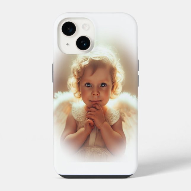 Funda Para iPhone Ángeles Bebés (Reverso )