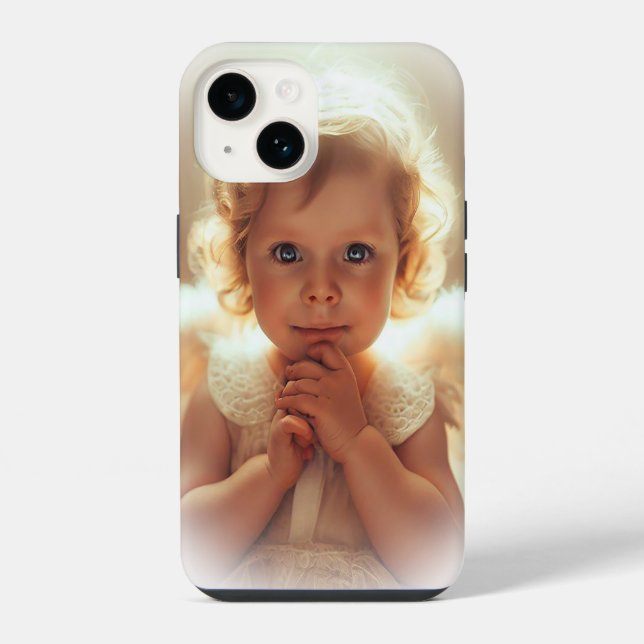 Funda Para iPhone Ángeles Bebés (Reverso )