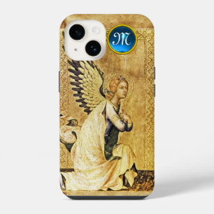 Funda Para iPhone 14 ÁNGELES DE LA ANUNCIACIÓN MONOGRAMA, Pergamino