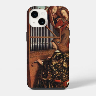 Funda Para iPhone 14 ÁNGELES QUE HACEN MÚSICA EN NAVIDAD /Organista