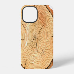 Funda Para iPhone 12 Anillos de la Naturaleza: Triunfo de la Textura de