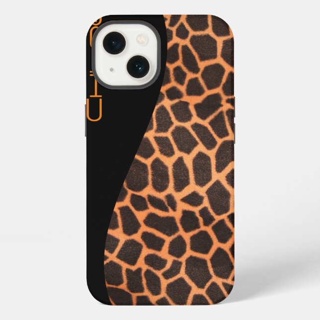 Funda Para iPhone Animal Print Samsung Galaxy Note 4 Case (Reverso )