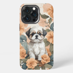Funda Para iPhone 13 Pro Animales Bebés Adorables - Cachorro de Shih Tzu