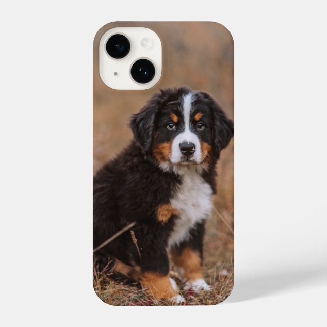 Funda Para iPhone Animales de bebé más afectados | Perro de montaña  (Reverso )