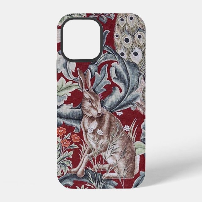 Funda Para iPhone Animales del Bosque, William Morris Case-Mate iPho (Reverso )