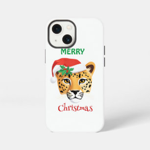 Funda Para iPhone 13 Mini Animales divertidos de safari Guepardo leopardo Sa
