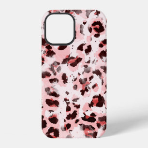 Funda Para iPhone 12 Animales sin fisuras Dibujado a mano Acuarela Leop