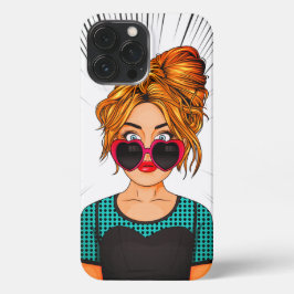Funda Para iPhone 13 Pro Max Anime Chica Beautiful