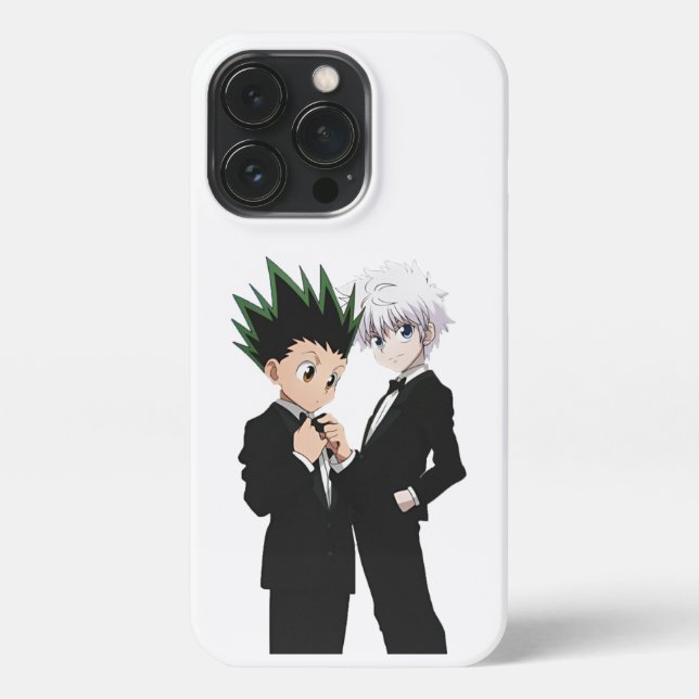 Funda Para iPhone anime de cazador x cazador (Reverso)