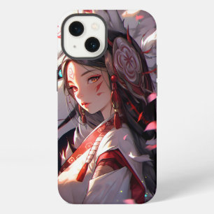 Anime Kitsune Chica Cute Fox Fantasy Art