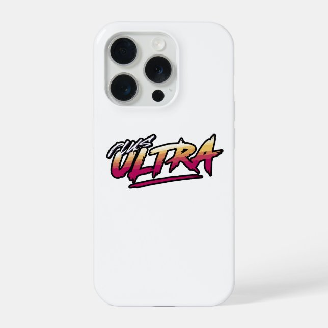 Funda Para iPhone Anime Plus Ultra (Reverso )