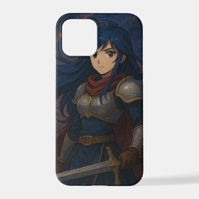 Funda Para iPhone  Anime Warrior Girl – Epic Fantasy Phone Case (Reverso )