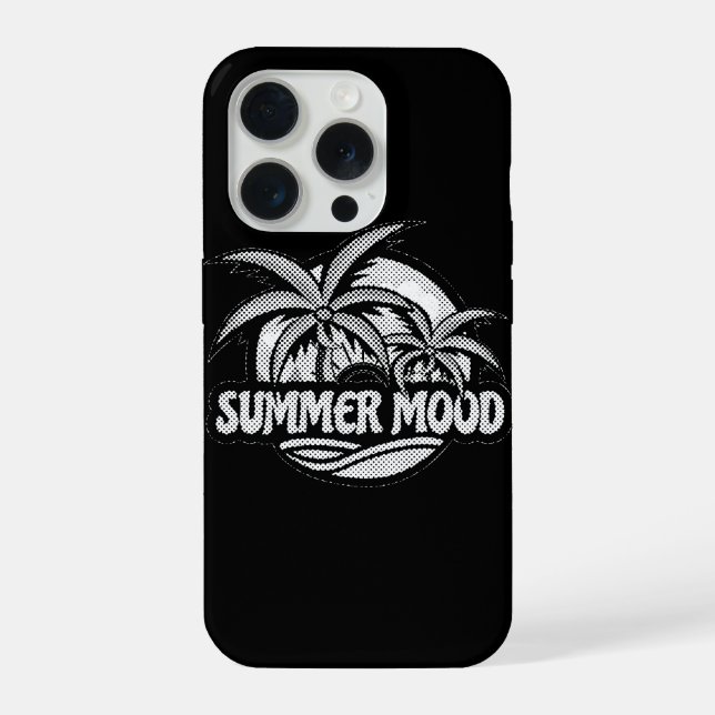 Funda Para iPhone Ánimo de verano (Reverso )