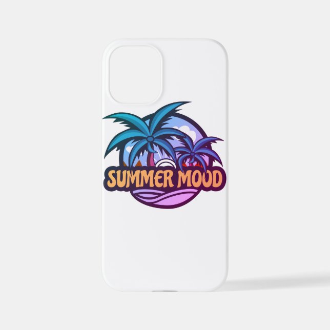 Funda Para iPhone Ánimo de verano (Reverso )