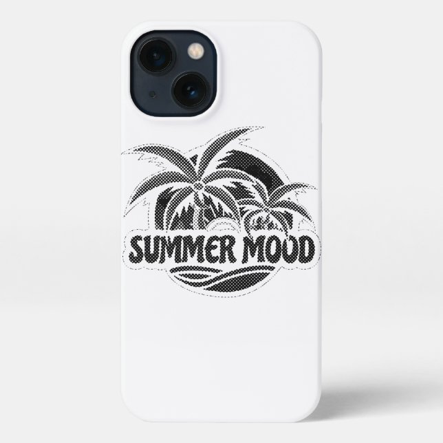 Funda Para iPhone Ánimo de verano (Reverso )